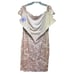 JS Collection Off The Shoulder Sequined Sheath Dress Size 14