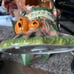 Cracker Barrel Large Halloween Tree Candle Holder Ceramic “TRICK OR TREE”