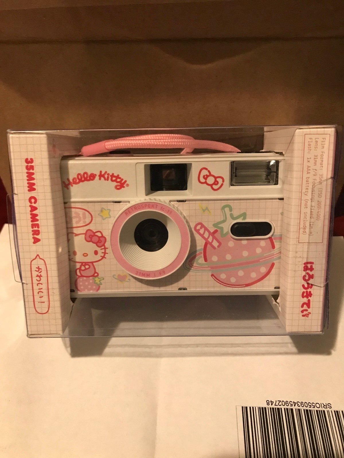 Hello Kitty 50th Anniversary Strawberry Planet FC-11 35MM Camera