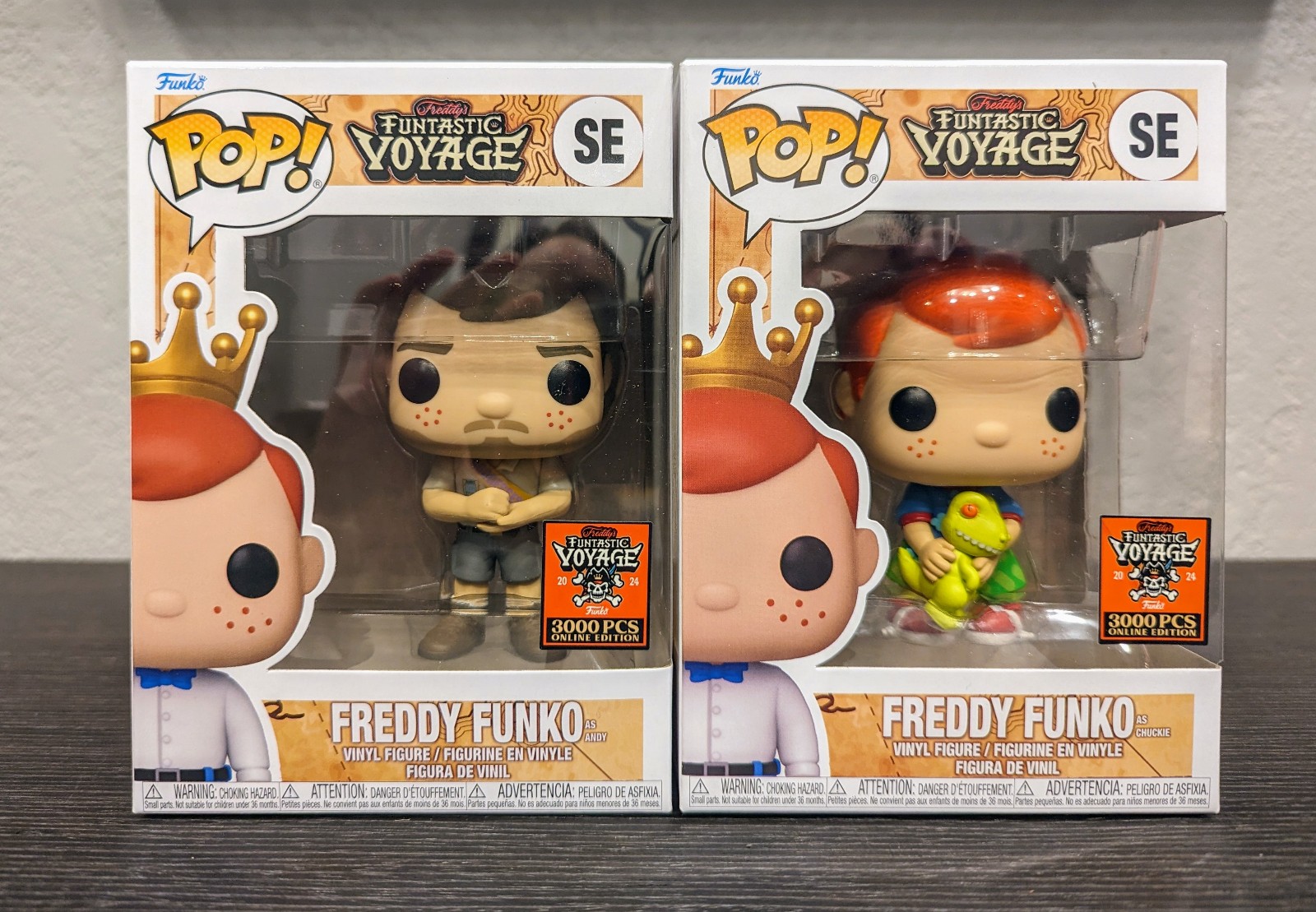 Funko Pop Freddy Funko as Andy + Chuckie