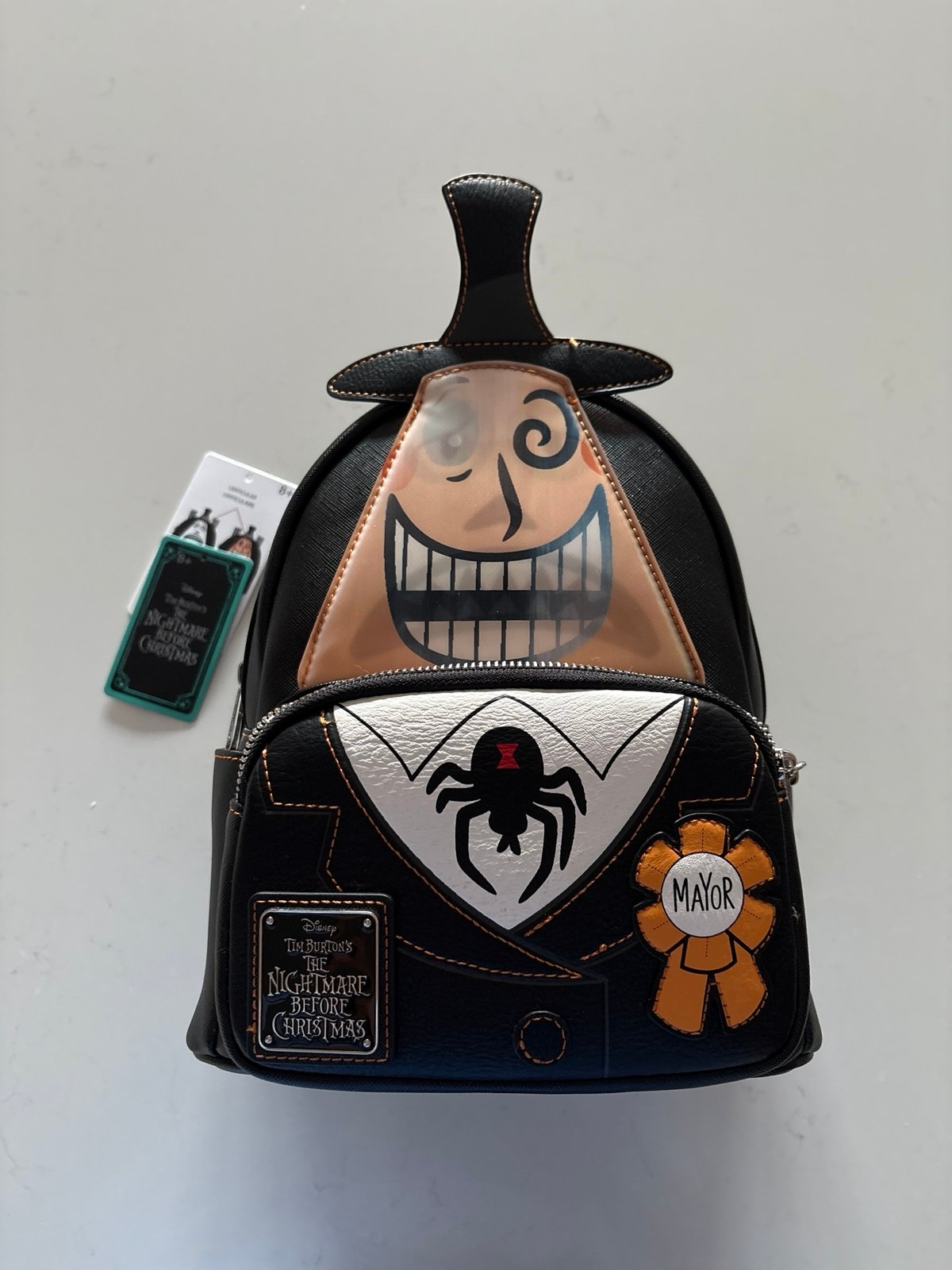 Disney NBC Mayor Disney NBC Mayor of the Halloween Town Loungefly Mini Backpack