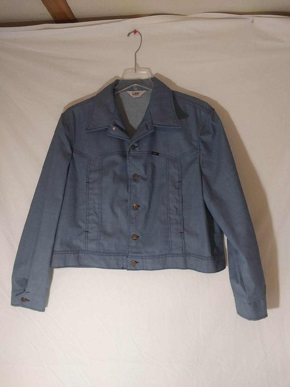 VTG LEE RIDERS Denim Blue Jean Jacket XL