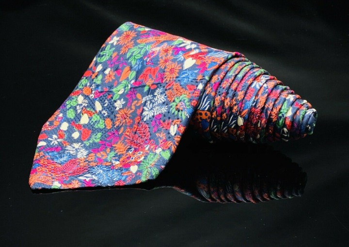 Brioni Flora Bright Colors Floral Silk