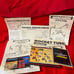 Vintage 1970's Mego Micronauts Original Instruction Sheets & Booklets 9pc Lot