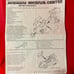 Vintage 1970's Mego Micronauts Original Instruction Sheets & Booklets 9pc Lot