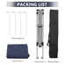 Pop Up Canopy, 10X10 Slant Legs Instant Outdoor Canopy Tent with Carrying Bag