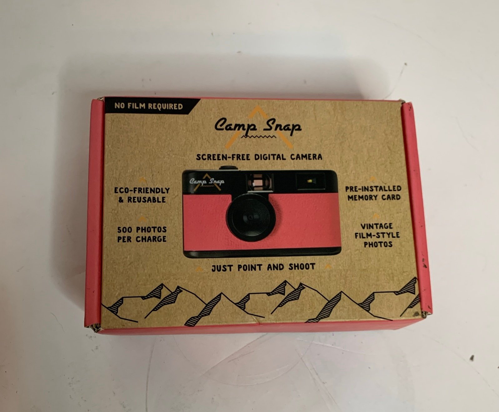 Camp Snap Screen-Free Digital Camera NEW
