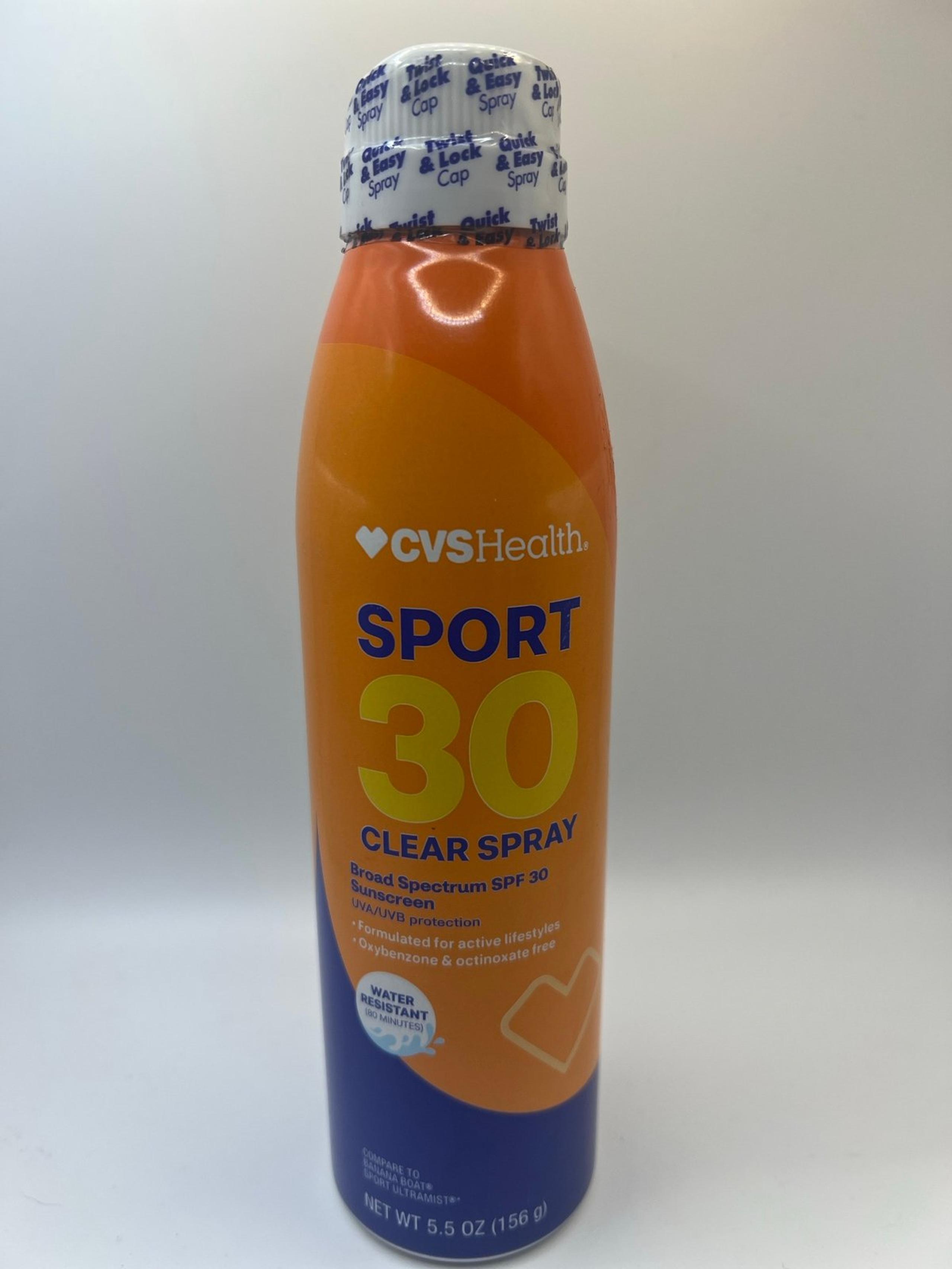 Sport Clear Sunscreen Spray SPF 30