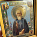Lot of 4 Vintage Eastern Orthodox Russian Religious Wall Art Gold Framed Jesus