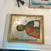 Lot of 4 Vintage Eastern Orthodox Russian Religious Wall Art Gold Framed Jesus