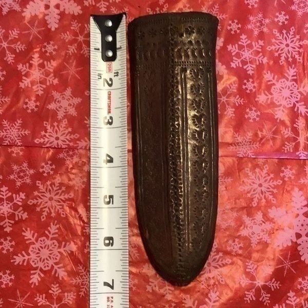 Vintage scabbard with unique side pockets