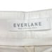 EVERLANE | sz 4 Women's White Pleated Front Twill Chino 2 Inseam Shorts