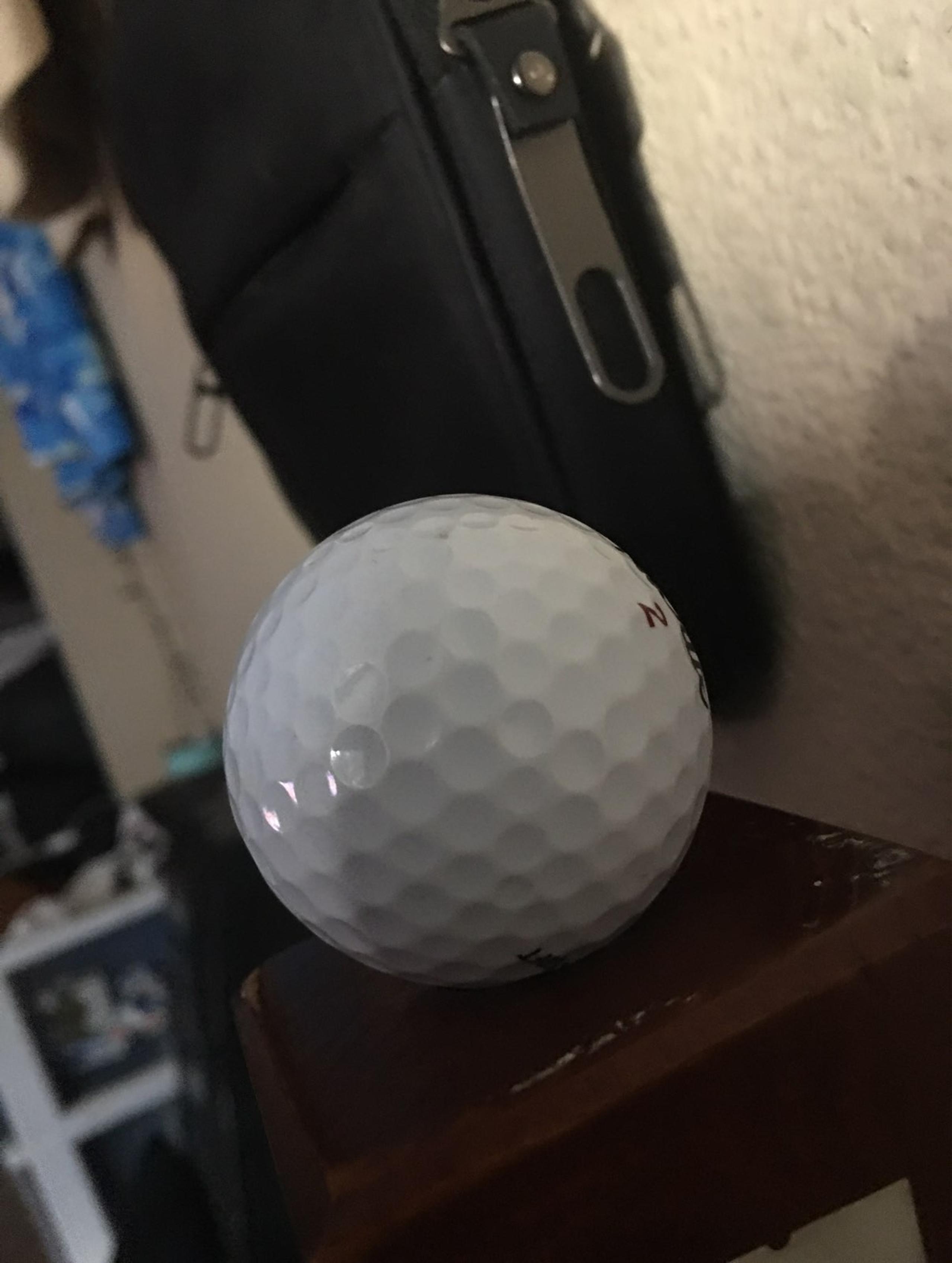 A golf ball