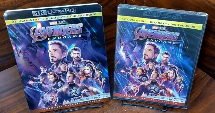 Marvel’s Avengers Endgame (4K+Blu-ray) Slipcover-NEW-Free Shipping w/Tracking
