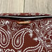Boss Orange Label by Hugo Boss Fancy Slim Fit Paisley Print Burgundy XXXL 3XL