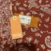 Boss Orange Label by Hugo Boss Fancy Slim Fit Paisley Print Burgundy XXXL 3XL