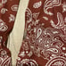 Boss Orange Label by Hugo Boss Fancy Slim Fit Paisley Print Burgundy XXXL 3XL