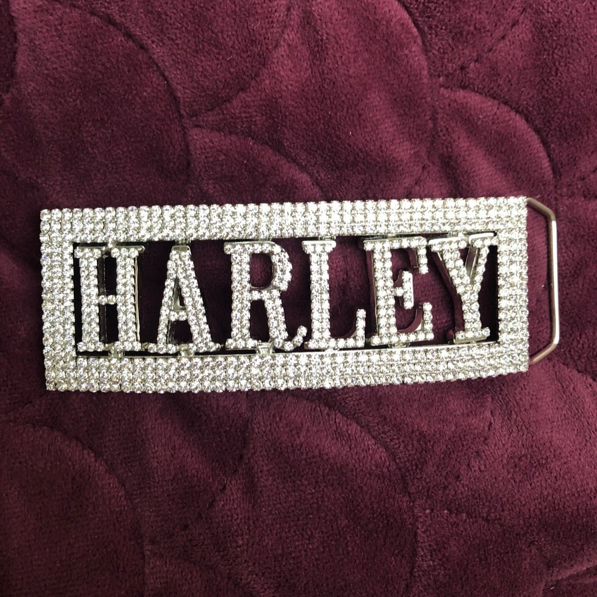 Official Harley-Davidson Belt Buckle w/Swarovski Crystals for Women