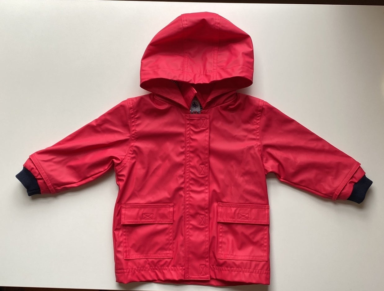 NWOT Petit Bateau Raincoat Size 12 mos