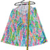 Lilly Pulitzer Size 6 Catch The Wave Embroidered Shift Dress Pink Green Tropical