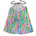 Lilly Pulitzer Size 6 Catch The Wave Embroidered Shift Dress Pink Green Tropical
