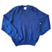 Military Equipment Corporation America 40R Wool Blue V Neck Sweater Button Epaul