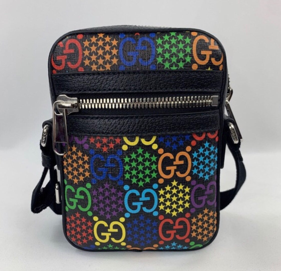 Authentic Gucci Psychedelic GG Crossbody