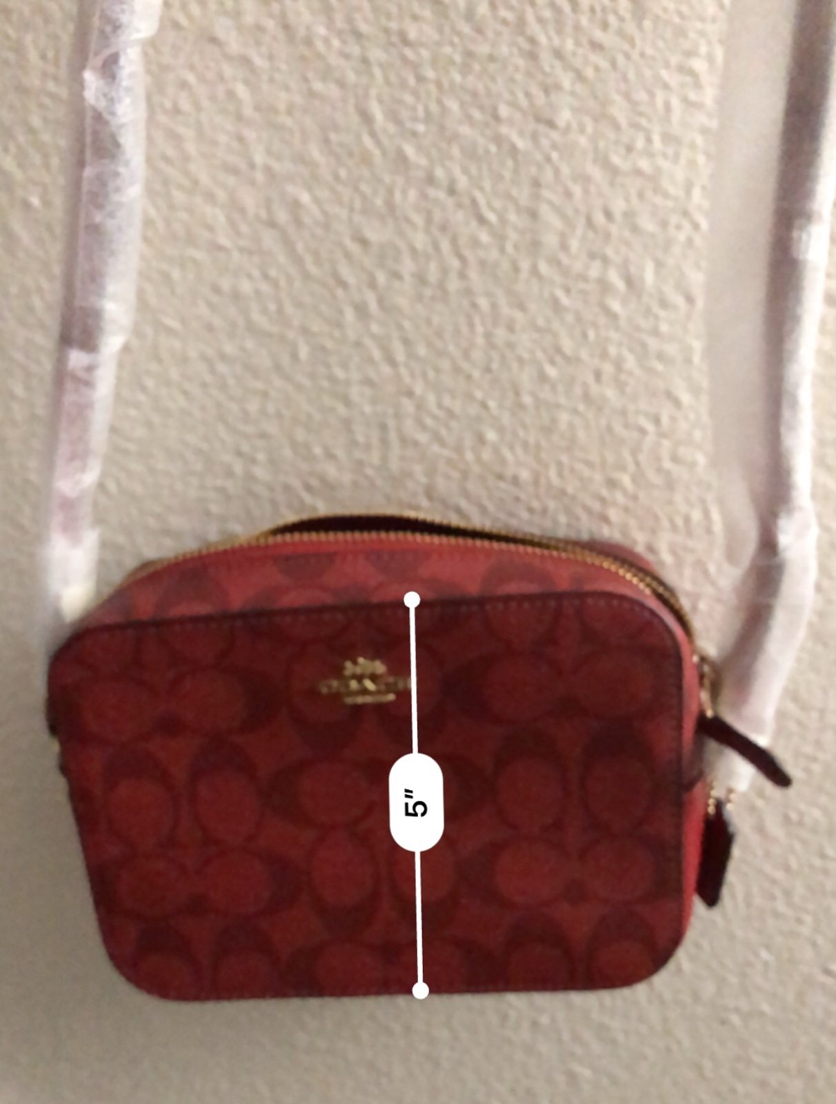 Coach camera bag