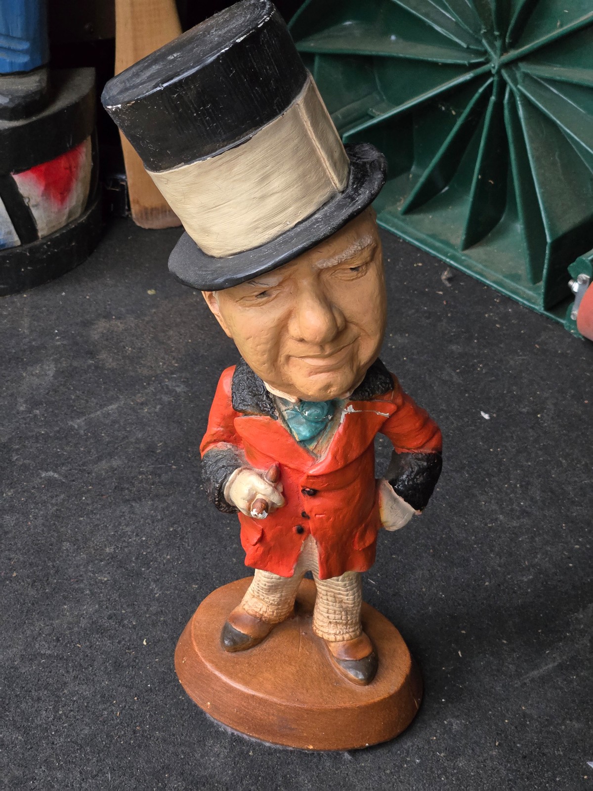 1971 Esco Chalkware W.C. Fields Statue
