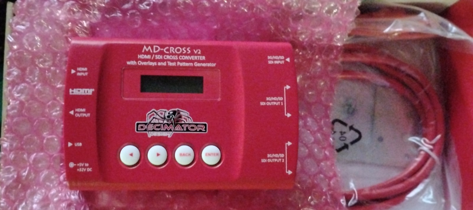 DECIMATOR MD-Cross V2 Miniature HDMI/SDI Cross Conv