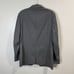 Banana Republic Blazer Jacket Mens 42L Tailored Fit Gray Double Button Cotton