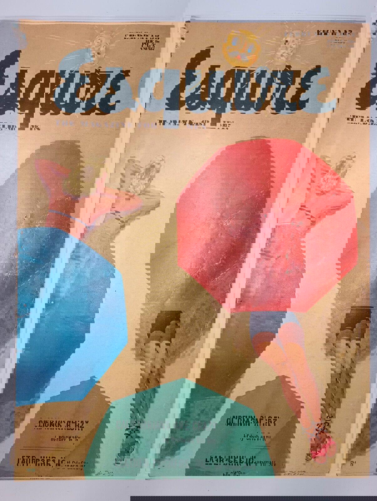 VTG Esquire Magazine 1953 February The Magazine For Men