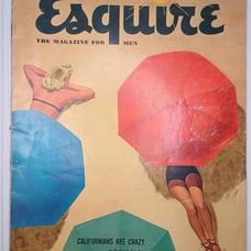 VTG Esquire Magazine 1953 February The Magazine For Men