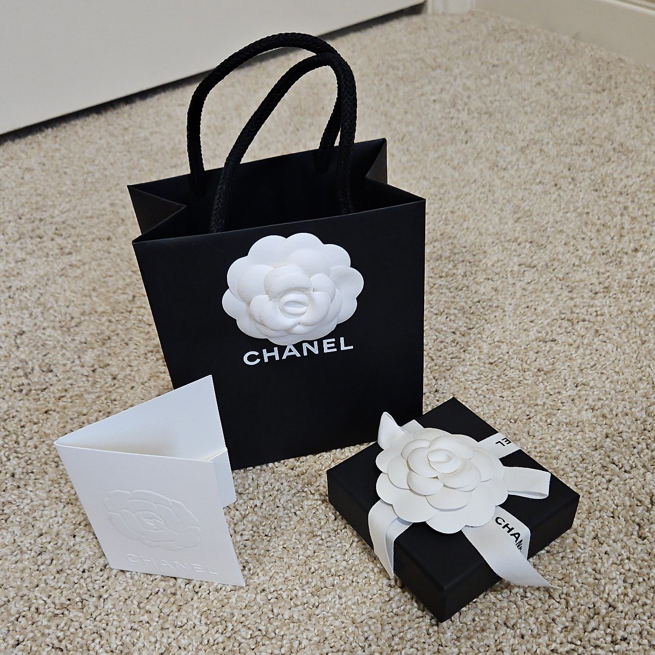 Authentic Chanel packaging set