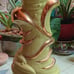 1955 C. Miller Table Lamp Vtg greenish MCM