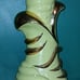1955 C. Miller Table Lamp Vtg greenish MCM
