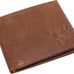 MRDP Deer Men's RFID Blocking Real Leather...