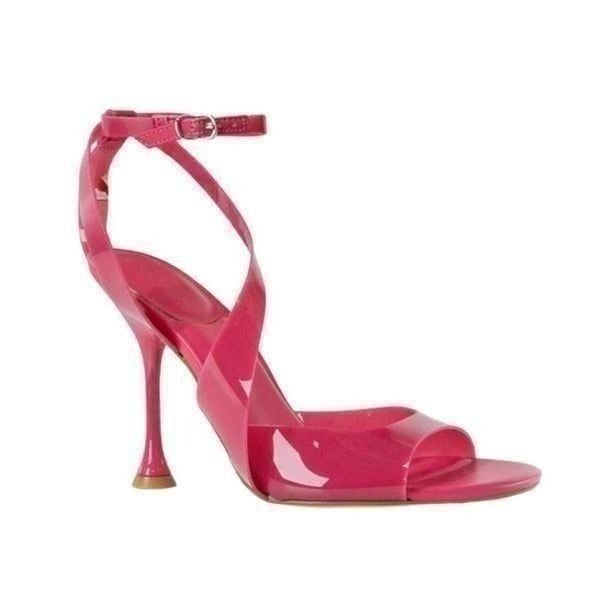 Marc Fisher Claudie Pink Strappy Jelly Sandal Size 9.5 NWT 130 MSRP