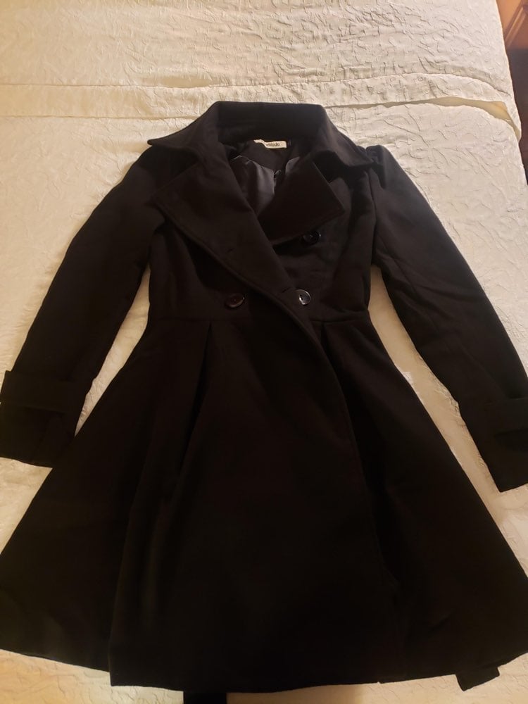 2021 Women's Double Breasted Wool Pea Coat