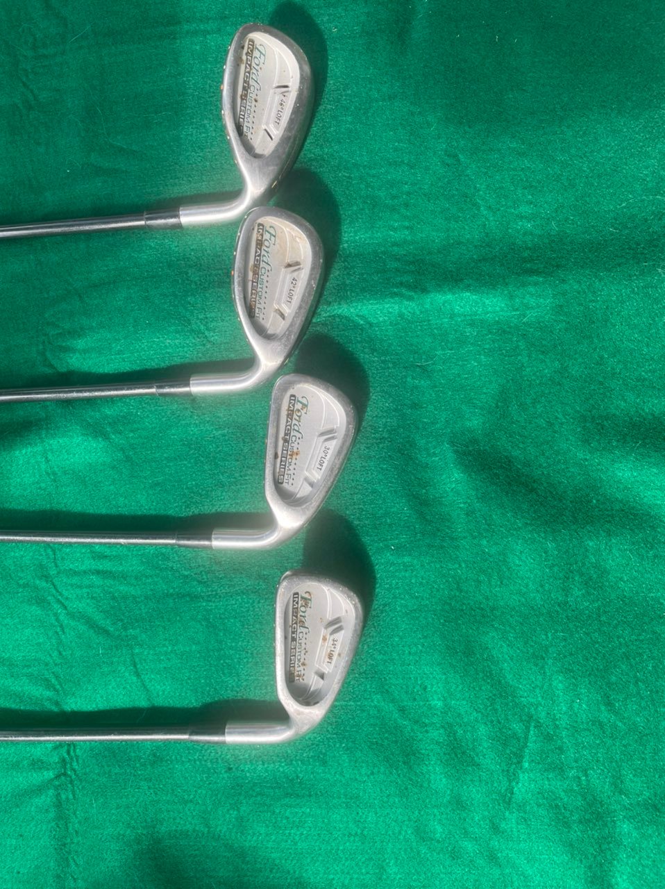 Golf clubs Ford customs 4 pc set RH