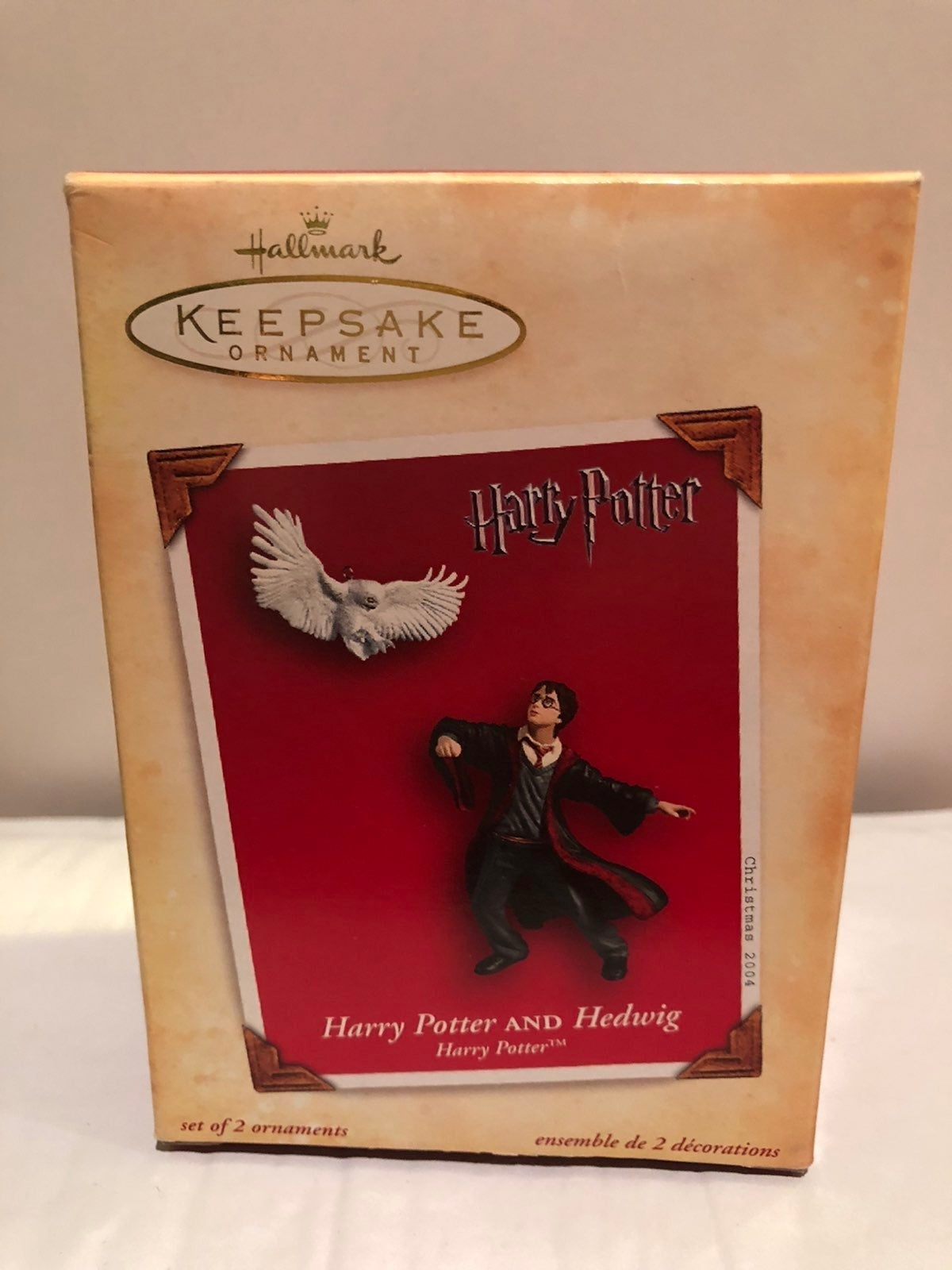 Hallmark Harry Potter and Hedwig 2004 Ornament