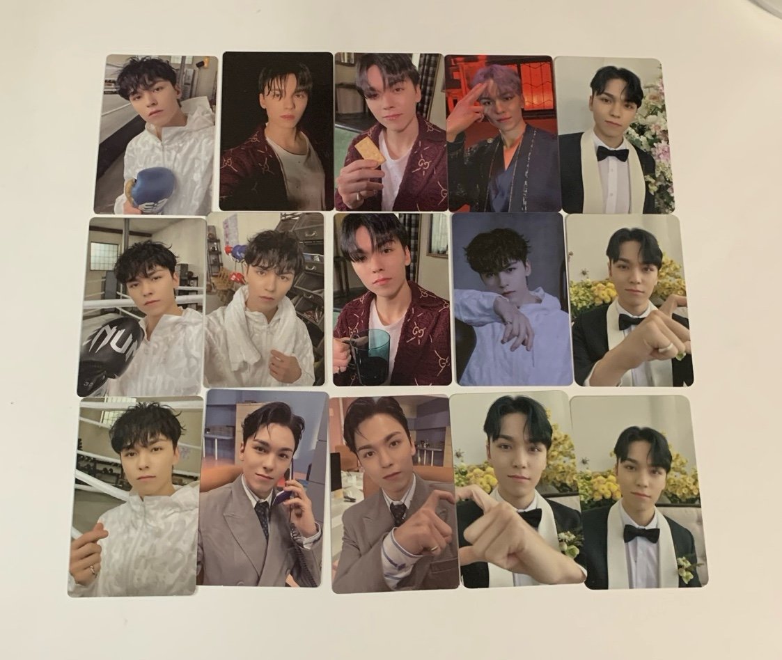 Seventeen Vernon FML Photo Card Set