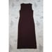 Theory Koldeen Preen Wool Midi Sweater Sleeveless Cassis Red Pencil Dress size S