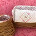 Longaberger 2009 Horizon Of Hope Note Pad basket Set