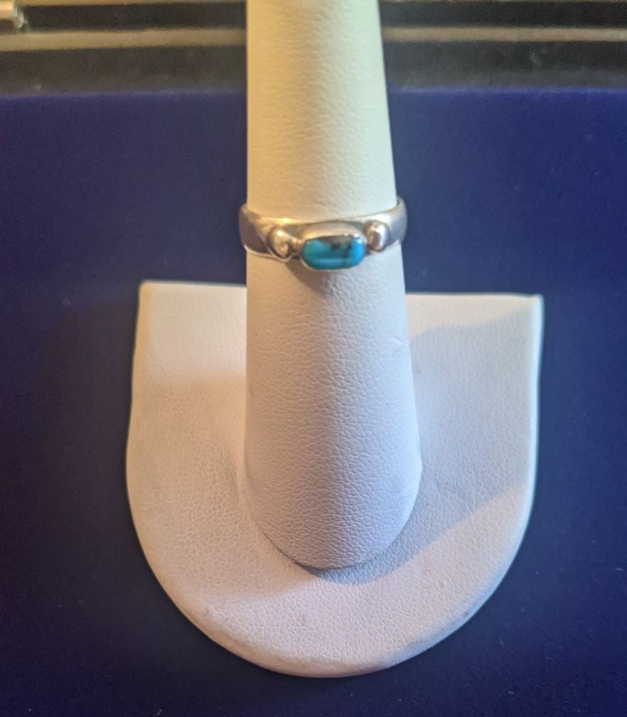 Sterling Silver Turquoise Ring