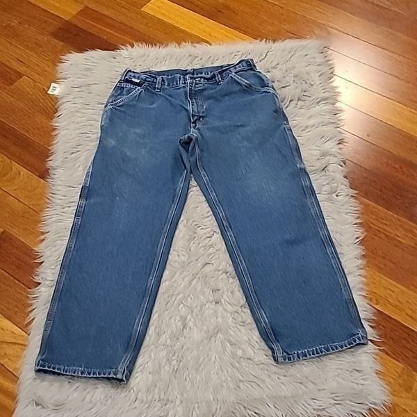 Carhartt mens fire resistant carpenter pants size 34x30
