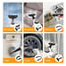 Handheld Pressurized Steam Cleaner with 12 pcs Accessories