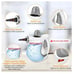 Handheld Pressurized Steam Cleaner with 12 pcs Accessories