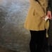 faux fur collar coat