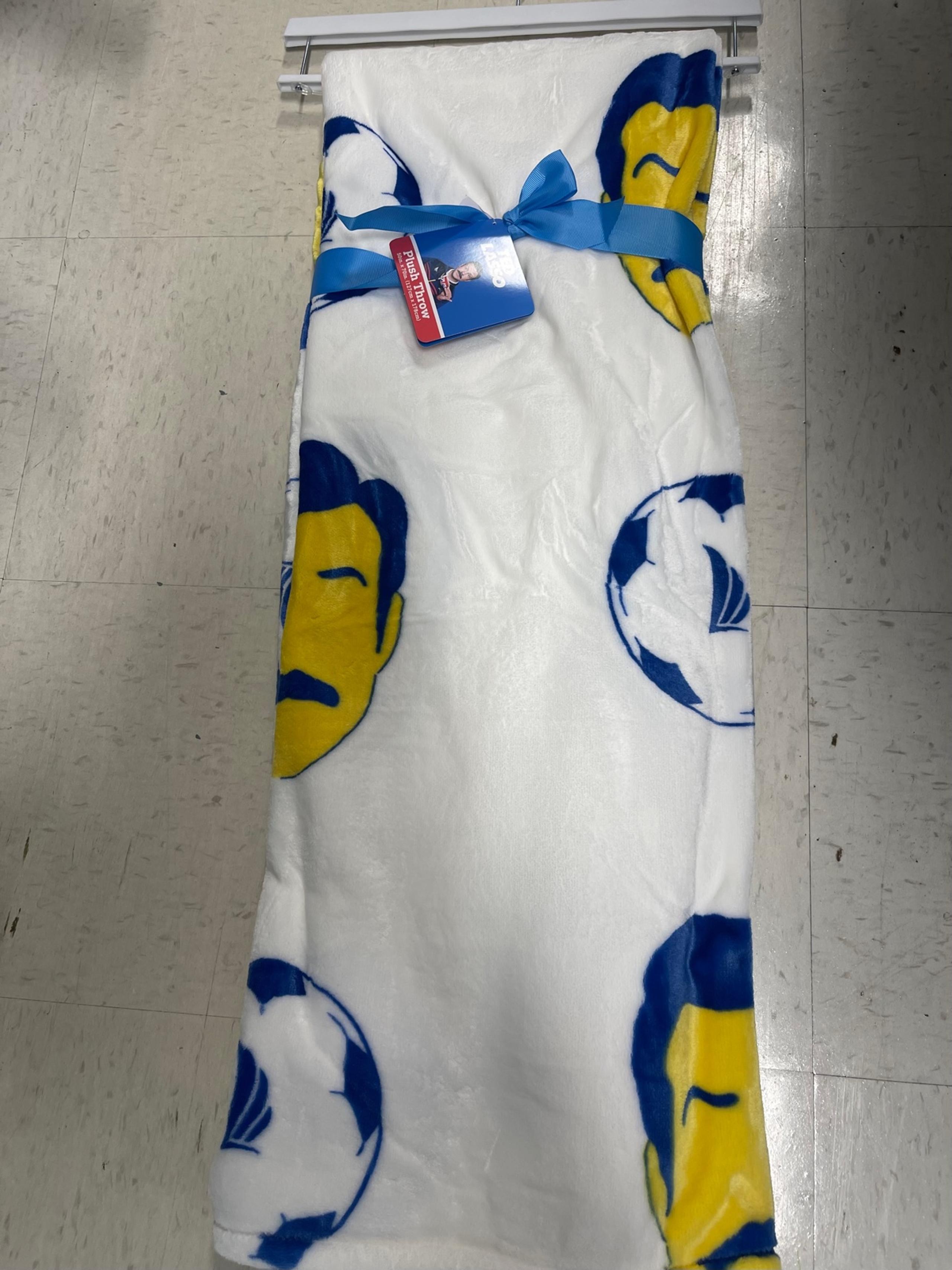 Warner Bros. Ted Lasso throw 50 in x 70 in BLANKET NEW!